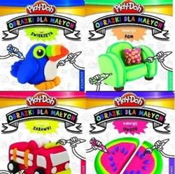Play-Doh, Ciastolina i książeczka - Obrazki dla małych