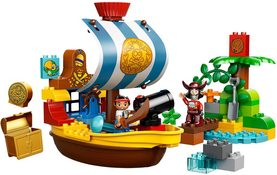 Jake i piraci z Nibylandii klocki dla dzieci LEGO DUPLO
