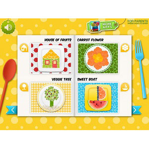 Cute Food, kreatywna aplikacja dla niejadków na iPada