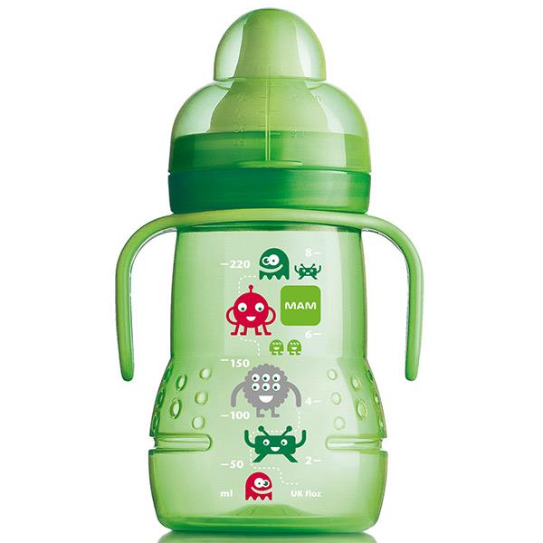 MAM Trainer 220 ml 6+miesięcy - butelka dla niemowląt 