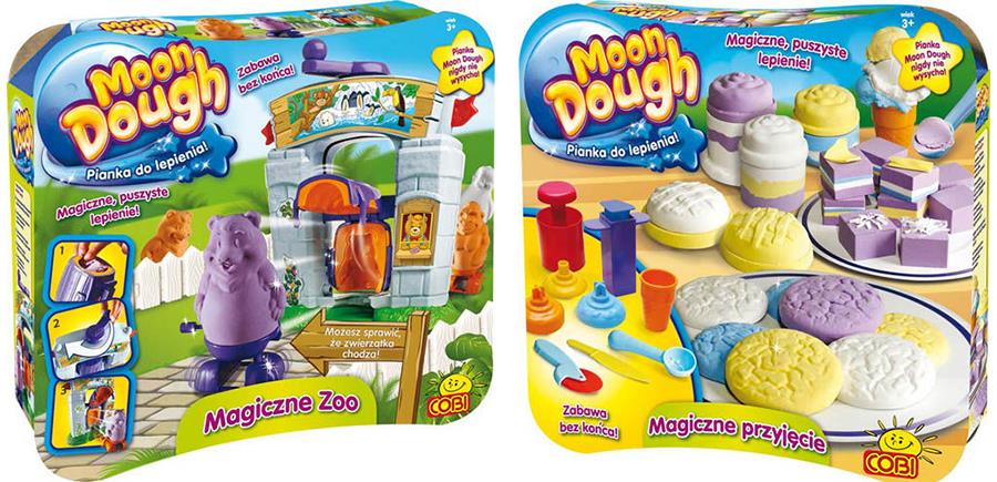 Moon Dough - masa plastyczna dla dzieci