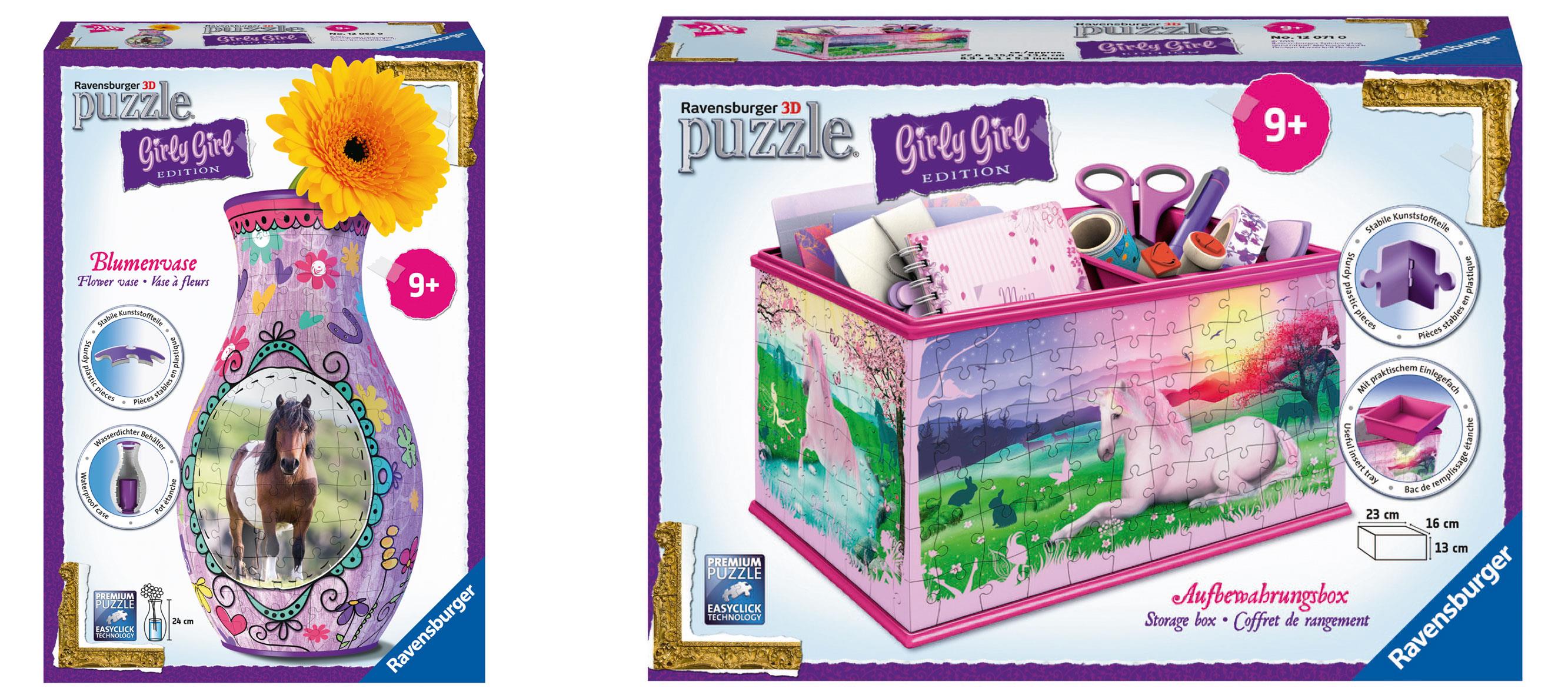 Puzzle 3D Girly Girl