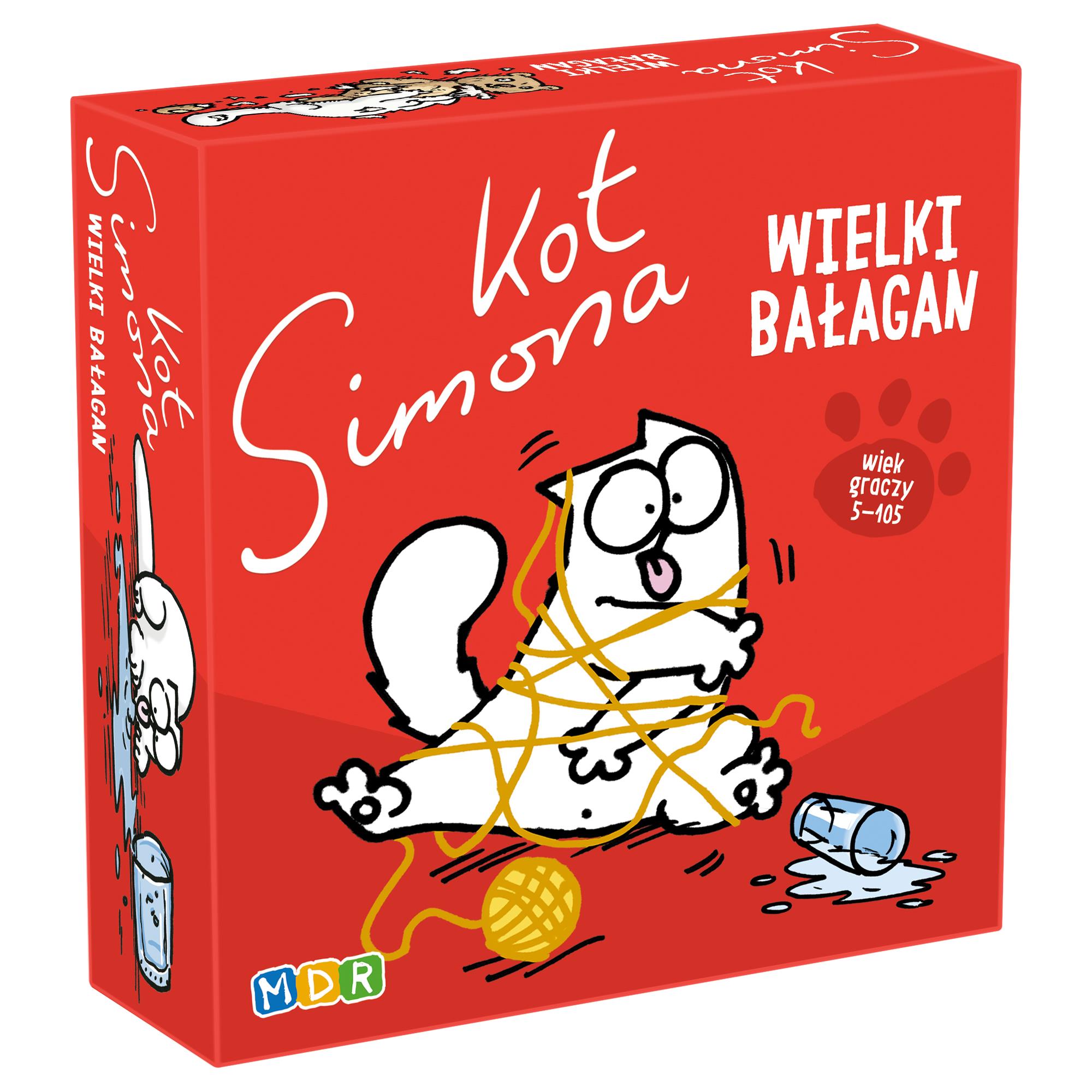 „Kot Simona – Wielki bałagan” -Zabawna gra na refleks i spostrzegawczość dla całej rodziny