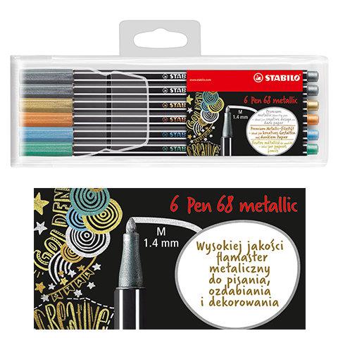 Zestaw markerów metalicznych, Stabilo Pen 68