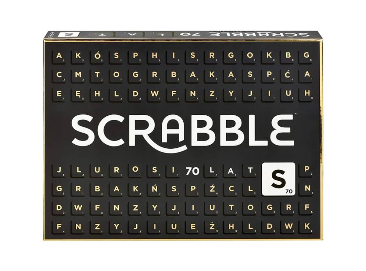 Mattel Scrabble jubileuszowa edycja 70-lecie