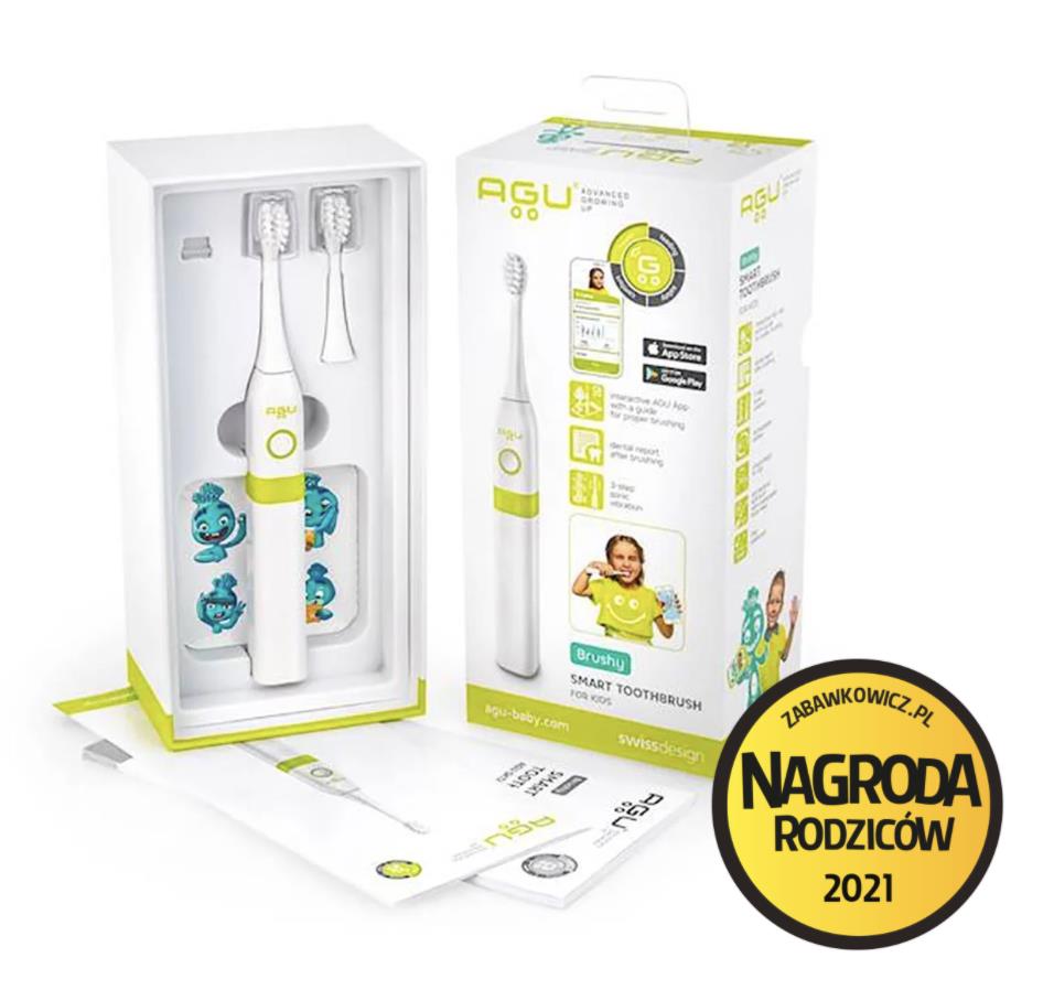 AGU BABY Smart Kids Inteligentna szczoteczka elektryczna z aplikacją AGU SKT6