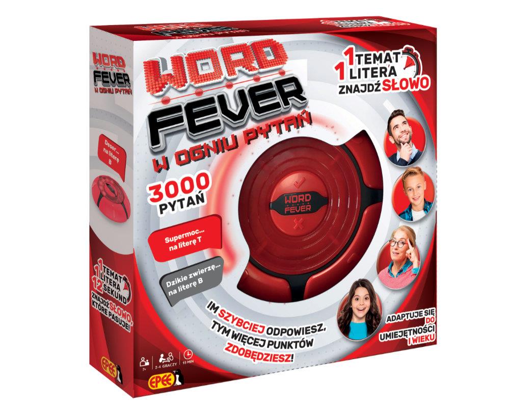 Word Fever – W ogniu pytań – elektroniczna gra familijna