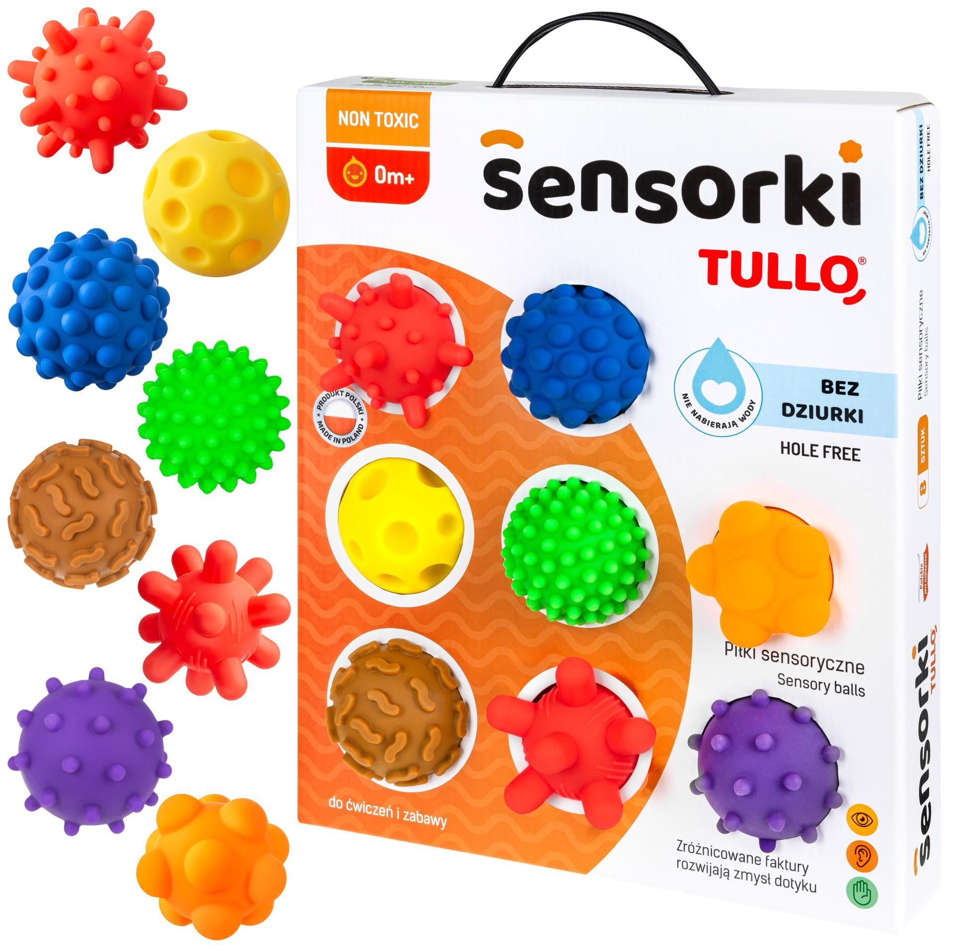 Piłeczki sensoryczne Tullo Sensorki
