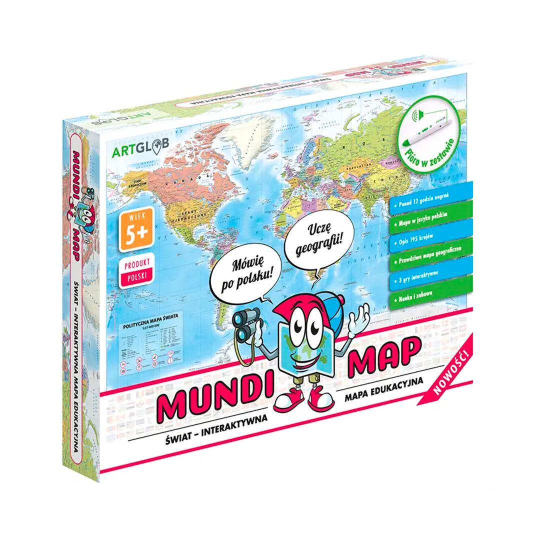 MundiMap - interaktywna mapa edukacyjna