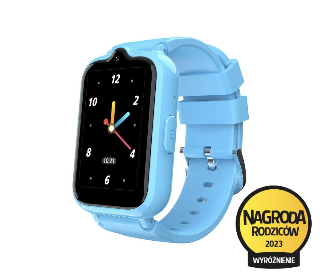 Smartwatch dziecięcy Manta Junior Joy 4G niebieski