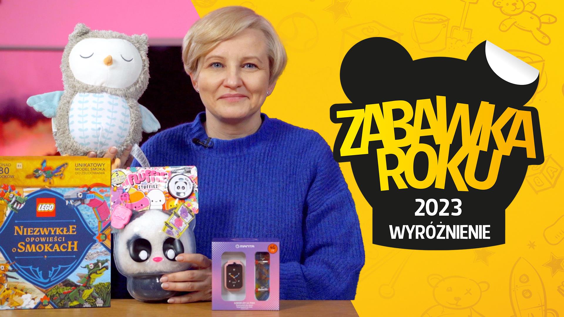 Zabawki i produkty wyróżnione w konkursie Zabawka Roku i Nagroda Rodziców 2023