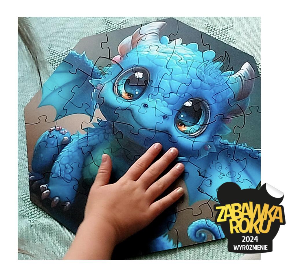 Puzzle drewniane Diego Dragon