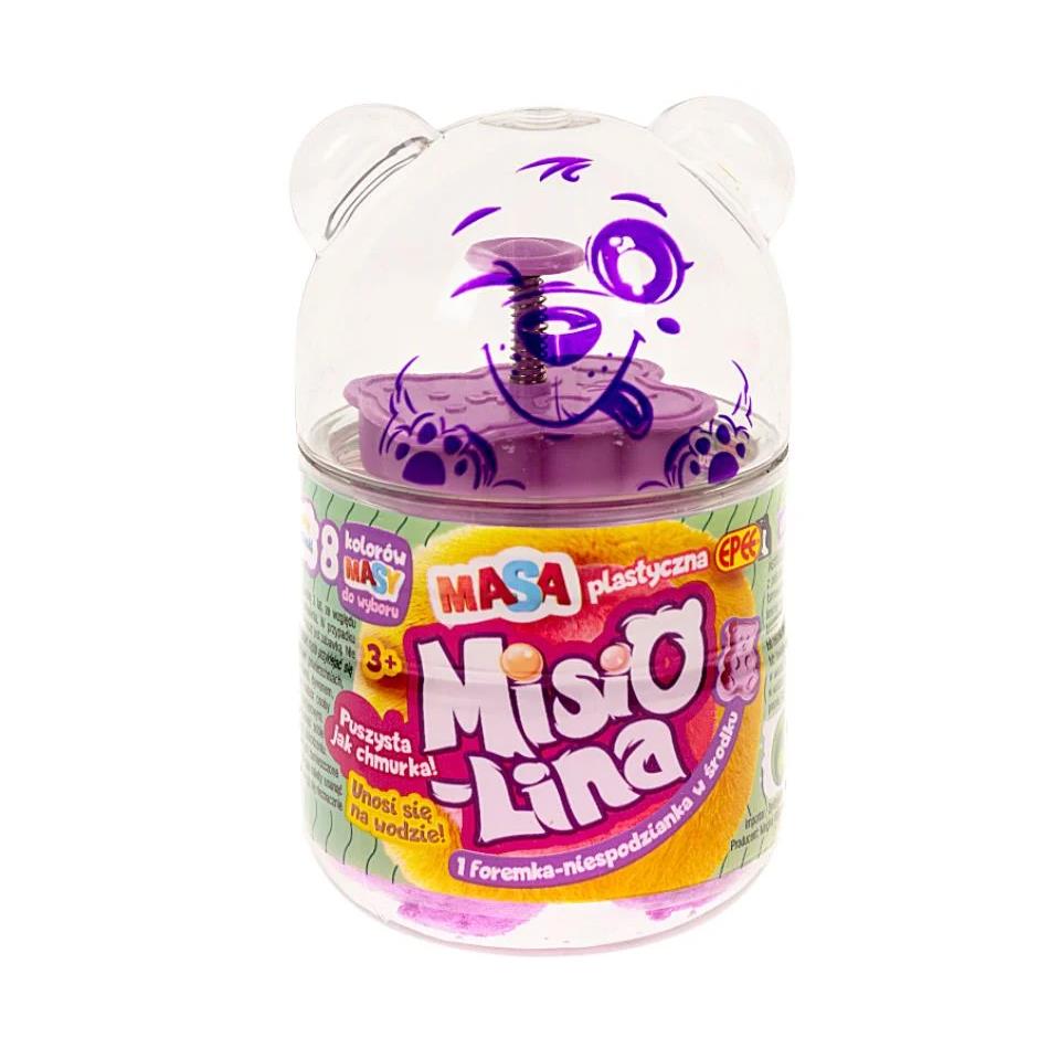 Misiolina – Masa plastyczna 1-pack, 8 ass.