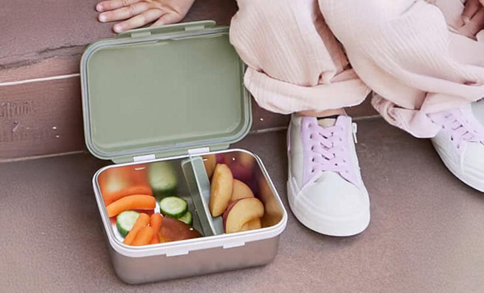 Lassig Lunchbox ze stali nierdzewnej Happy Prints