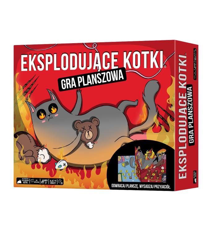 Eksplodujące Kotki: Gra planszowa