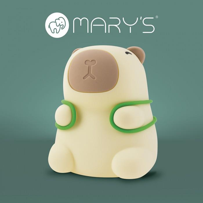 MARY'S lampka nocna LED Kapibara Turysta RGB
