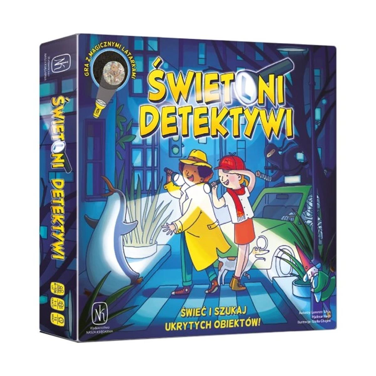 Gra planszowa „Świetlni detektywi”