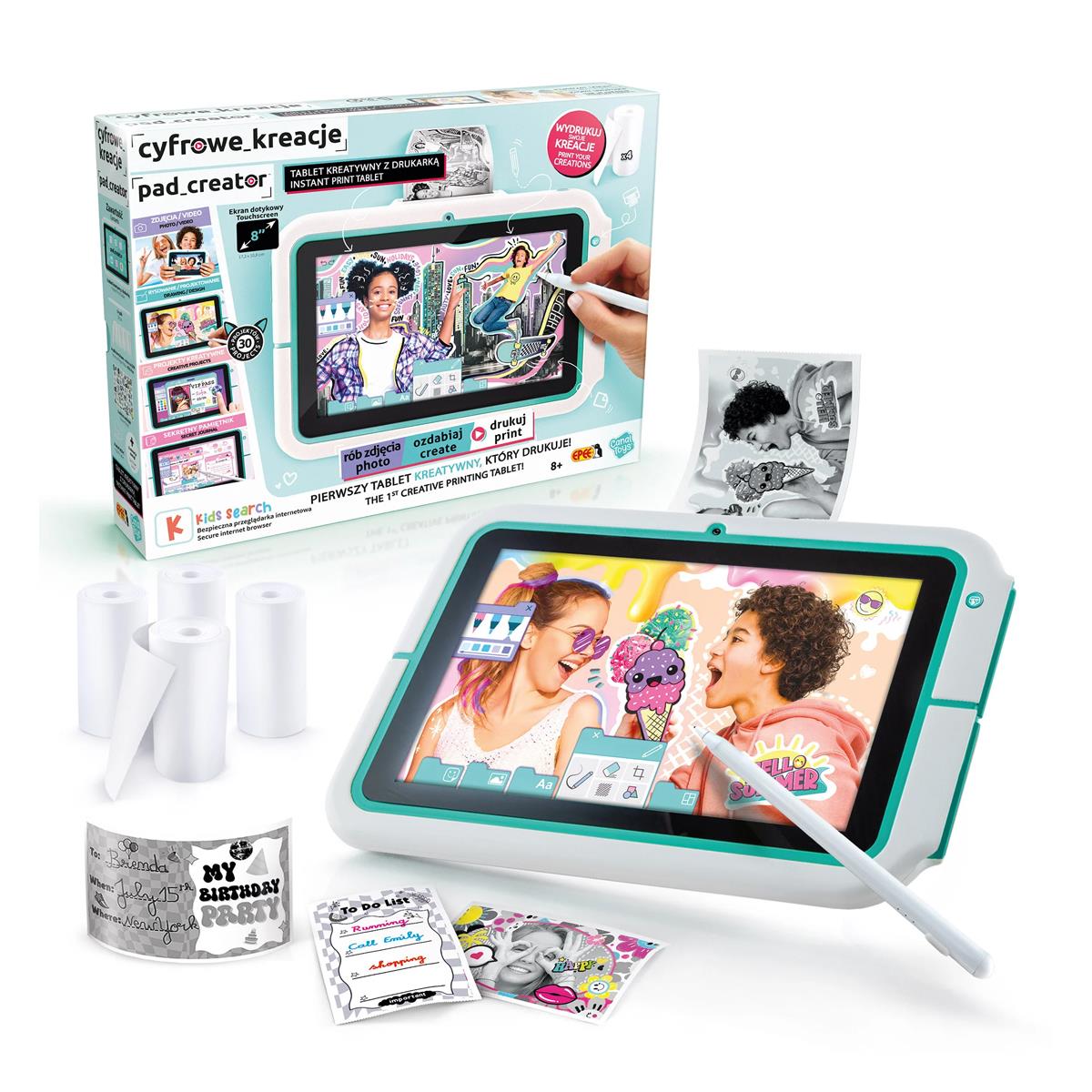 Tablet Kreatywny z drukarką - Cyfrowe Kreacje