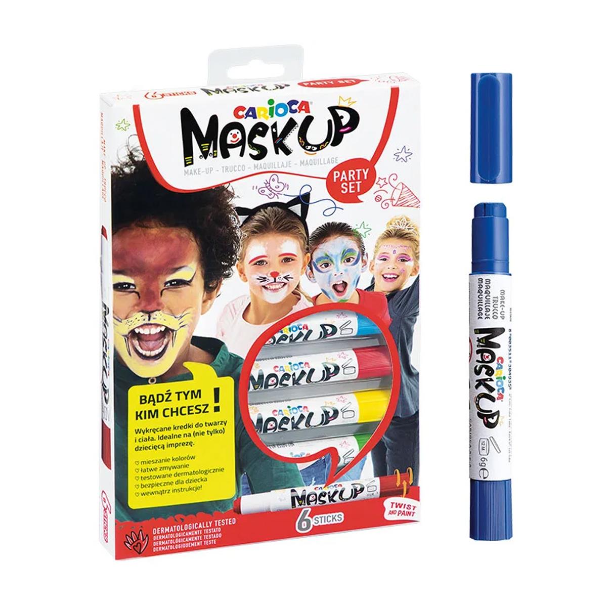 Kredki do malowania twarzy MaskUp CARIOCA