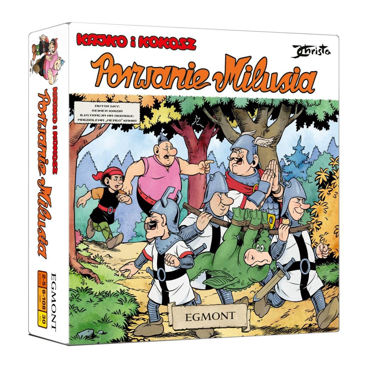 Kajko i Kokosz Porwanie Milusia + seria komiksów z Kajkiem