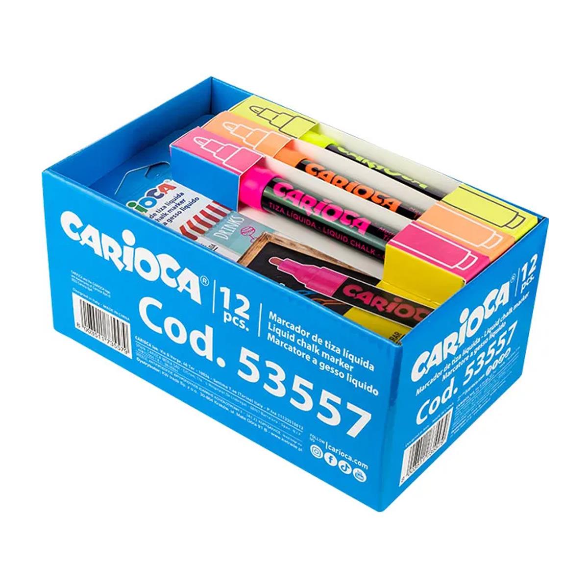 Markery kredowe CARIOCA Chalk Markers