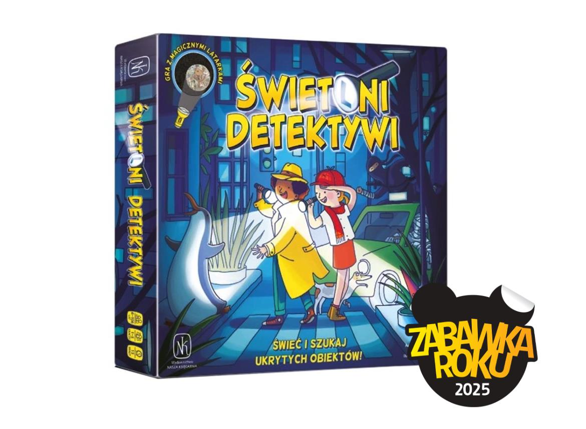 Gra planszowa „Świetlni detektywi”