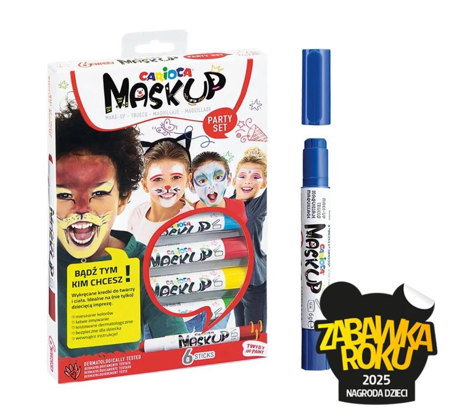 Kredki do malowania twarzy MaskUp CARIOCA