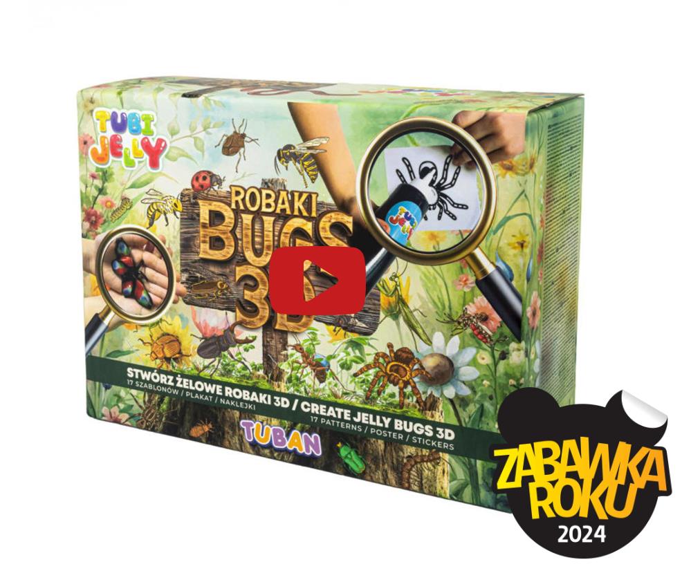 Tubi Jelly Robaki 3D