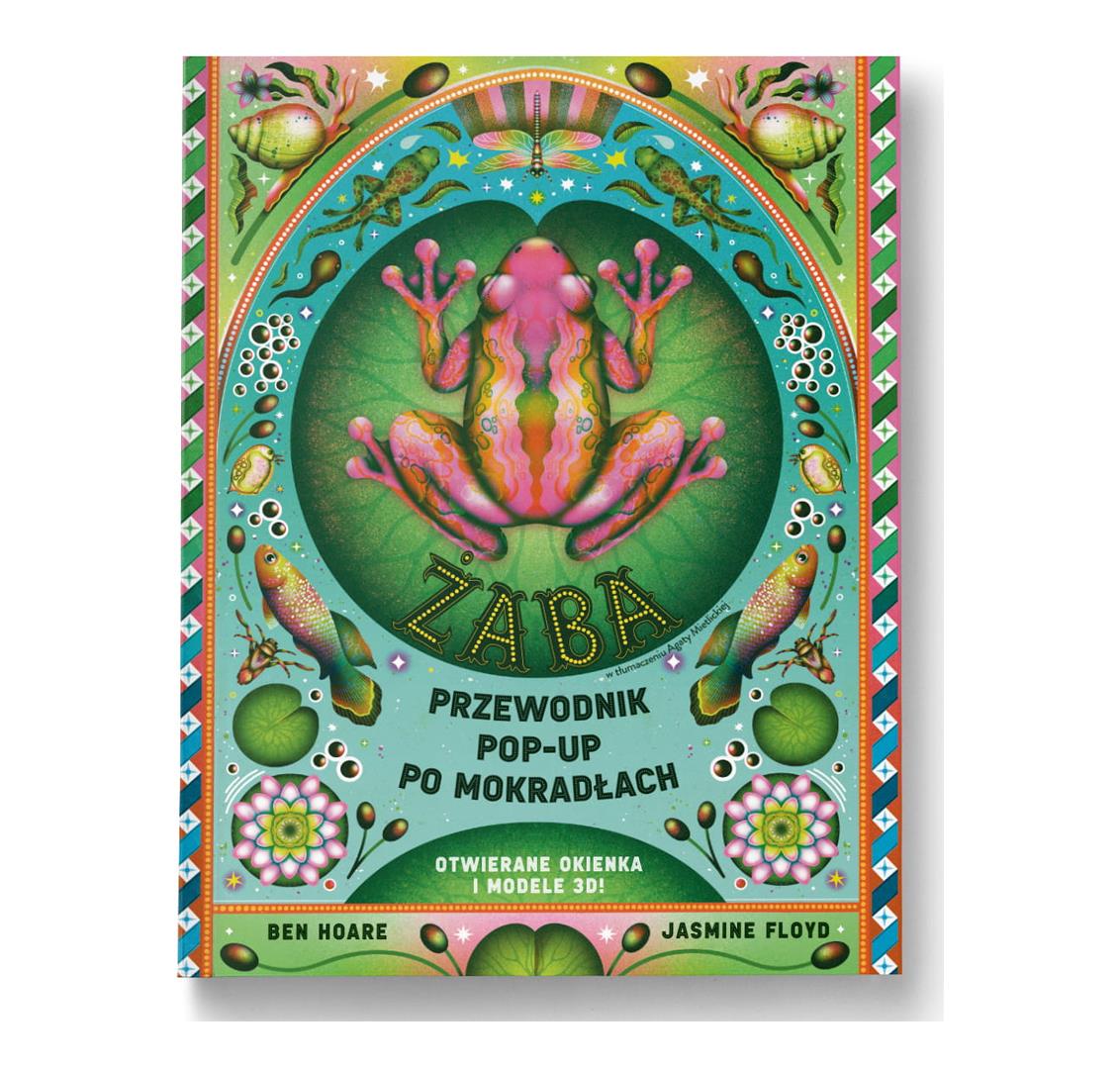 Żaba. Przewodnik pop-up po mokradłach