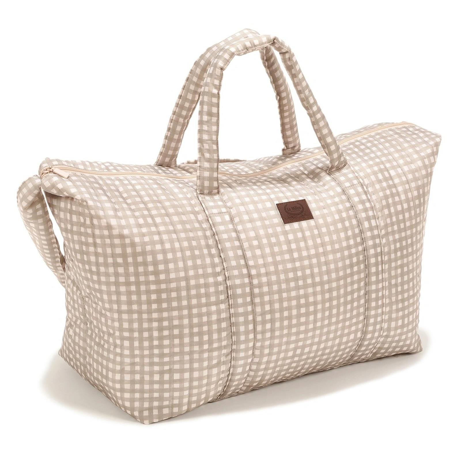 Torba Weekendowa Ortalion BEIGE VICHY