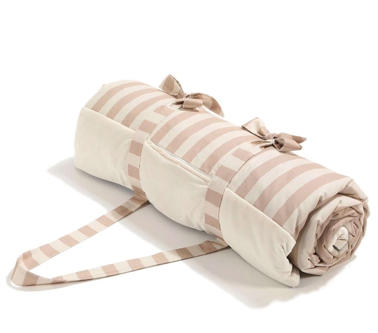 Koc Piknikowy STRIPES BEIGE