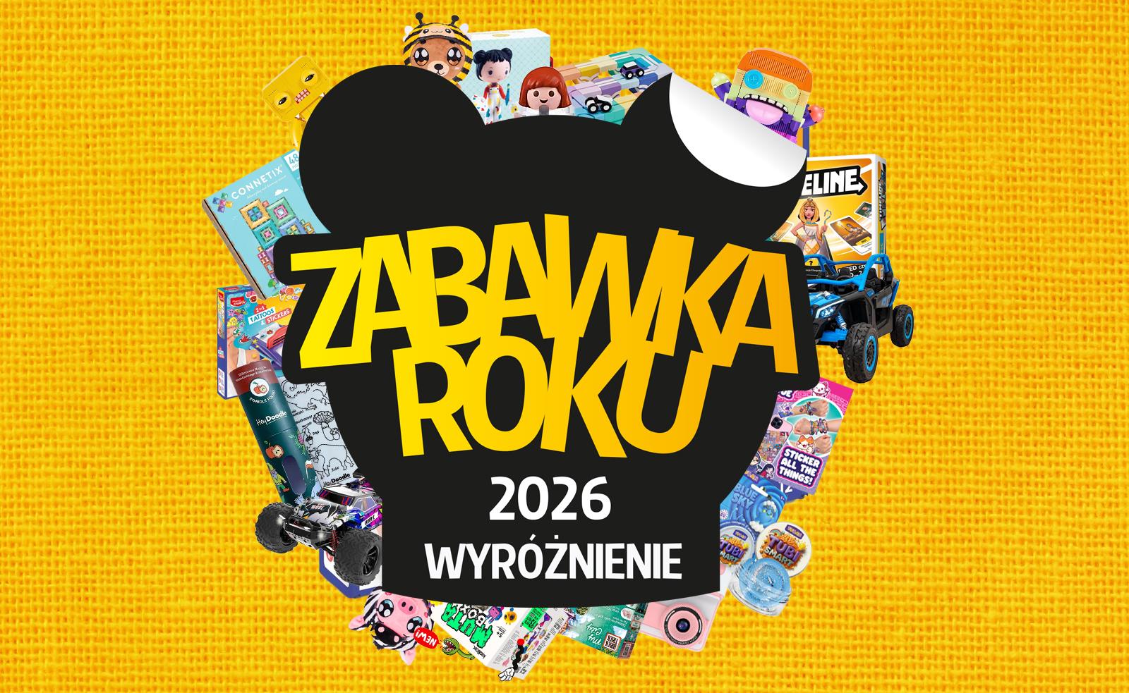 Wyróżnione produkty w konkursie Zabawka Roku 2026 – najlepsze zabawki dla dzieci według ekspertów