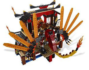 Lego NINJAGO Fire Temple