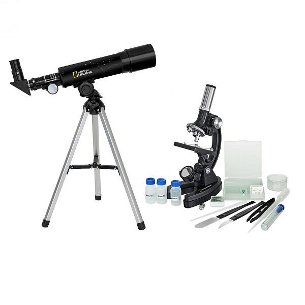Zestaw teleskop i mikroskop NATIONAL GEOGRAPHIC od Bresser